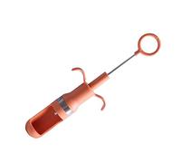Fdit Descorazonador de Azufaifas, Removedor de Semillas de Frutas con Diseño de Percutor para una Extracción Limpia del Corazón, Fácil de Usar y Limpiar para Dátiles, Espinos y cerezas. (rojo Talla