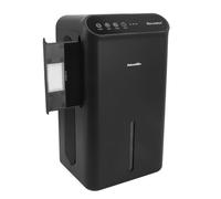 Fdit Deshumidificador, 2.5L 720sqft Silencioso con Apagado Automático Luz LED 7 Colores, Apagado Automático con Recordatorio de Luz Roja para Dormitorio Baño Sótano (Enchufe de la UE)