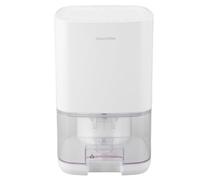 Fdit Deshumidificador Mini 1L Tanque de Agua 350ML/D, Apagado Automático con Luz Nocturna Multicolor, Modo Sueño, Funcionamiento Silencioso para Dormitorio, Baño, Sótano 35㎡ (Enchufe de la UE)