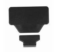 Fdit Detrás de los Recipientes de la Glándula de la Almohadilla de Goma del Accesorio de la Carpeta de Pasajeros para F800G, Cómoda Almohada Trasera para Motociclistas (Black)