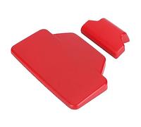 Fdit Detrás de los Recipientes de la Glándula de la Almohadilla de Goma del Accesorio de la Carpeta de Pasajeros para F800G, Cómoda Almohada Trasera para Motociclistas (Rojo)