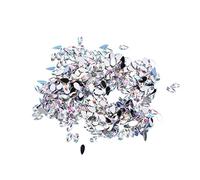 Fdit Diamantes de Imitación en Forma de Gota, 500 Piezas de Gemas Decorativas de Resina para Manualidades, Diamantes de Imitación Brillantes para Caja de Teléfono, Arte de Uñas,