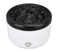 Fdit Difusor de Aceites Esenciales 500ml, Aromaterapia con Mando a Distancia y Efecto Llama LED Simulada para Hogar Oficina Dormitorio (Enchufe de la UE)