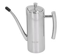 Fdit Dispensador de Aceite/vinagre/Salsa de Acero Inoxidable 304 a Prueba de Fugas con Recipiente de Aceite de Boca Larga en la Cocina para Uso en la Cocina Riego(2#)