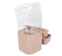 Fdit Dispensador de Agua para Jaula Colgante para Perros y Gatos, Dispensador Automático de Cuencos de Agua para Colgar de Gran Capacidad de 1200 Ml para Gatos y Perros, Bebedero de Jaula Versátil,