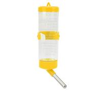 Fdit Dispensador de Botella de Agua de Hámster Automáticamente No Gotas de Beber Bien para la Jaula de Hámster PP+ Acero Inoxidable (250ml)