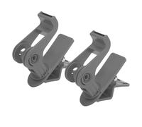 Fdit Dispensador de Cinta de 2 Uds, Soporte de Cinta Adhesiva Antideslizante con Cortador Giratorio de 360 grados para el Hogar, Escuela, Taller, Almacén y Oficina (GRAY)