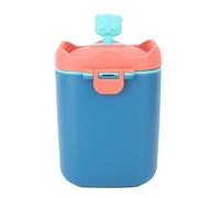 Fdit Dispensador Multifuncional de Leche en Polvo, Caja de Leche para bebé con Cerradura, Contenedor Portátil Ligero para Viajar (BLUE)