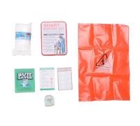 Fdit Divertido Kit de Supervivencia, Divertido Juego de Emergencia con Caja de Almacenamiento de Hierro Reutilizable y 6 Accesorios, Regalo de Broma para Cumpleaños, Día del Padre,