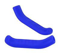 Fdit Durable Bicicleta de Freno de Freno de Bicicleta Cubierta Cómoda y Manijas Absorbentes para Ciclistas 2.95 Pulgadas 1 par, Adecuadas para de Montaña en la Carretera (BLUE)