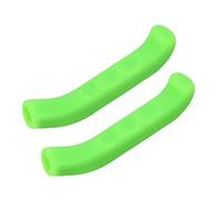 Fdit Durable Bicicleta de Freno de Freno de Bicicleta Cubierta Cómoda y Manijas Absorbentes para Ciclistas 2.95 Pulgadas 1 par, Adecuadas para de Montaña en la Carretera (GREEN)