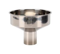 Fdit Embudo de Acero Inoxidable, Embudo de Boca Ancha a Prueba de óxido, Herramienta de Llenado de Botellas de Cocina de Metal con Mango para Verter Líquidos y Aceites (Apertura inferior 5CM)