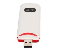 Fdit Enrutador de Red Inalámbrico de 300Mbps, Punto de Acceso WiFi de Bolsillo para Transmisión en Al Aire Libre y Juegos ABS Blanco 1 ud.