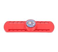 Fdit Entrenador de Salto de con Conteo de Voz para Niños para Ejercicio Divertido, Juguete de Salto de Táctil para Niños, Incluye Tablas de Crecimiento y Pegatinas (rojo)