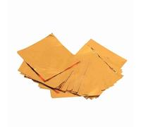 Fdit Envoltorios de Papel de Aluminio para Dulces, 3x3 Pulgadas, 100 Hojas de Papel de Aluminio para Postres de Chocolate y Hojas de té, 7 Opciones de Colores para Confitería y (GOLD)