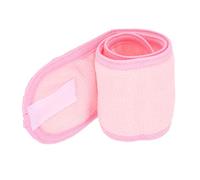 Fdit Envoltura para el Cabello de Maquillaje para Salón de Belleza Adecuada para Estudio de Danza Sauna Hecha de Tela de (Diadema de tela hormiga rosa)
