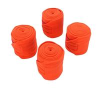 Fdit Envolturas para Patas de Caballo, 4 Unidades de Envolturas de para Entrenamiento y Competición, Protección Ajustable para Piernas de 4,33x118,1 Pulgadas para Actividades (Rojo)