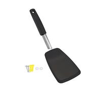 Fdit Espátula de Silicona Flexible Turner a Prueba de Calor Antiadherente Utensilio de Cocina Antideslizante Herramienta de Cocina Socialme-EU