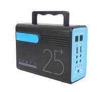 Fdit Estación de Energía Portátil 25200mAh, Generador Solar con 4 Bombillas LED y 3 Opciones de Carga para Camping Al Aire Libre, Hogar, Viajes, Emergencia, CPAP