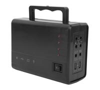 Fdit Estación de Energía Portátil 5000mAh 12V 5A Generador Solar con 3 Métodos de Carga Sobrecorriente para Camping Viajes Emergencias Hogar
