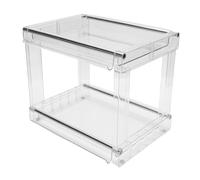 Fdit Estante de Almacenamiento de Bolsas de té de Escritorio, Almacenamiento Moderno de Papelería Cosmética de Gran Capacidad, Organizador de Escritorio Minimalista para Oficina en Casa, Material