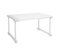 Fdit Estante de Gabinete Expandible, Organizador de Estante Ajustable con Estructura de Acero Al Carbono de Primera Calidad para Maximizar el Espacio de (Longitud 67-88 cm/26,4-34,6 pulgadas)