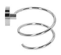 Fdit Estante para Secador de Pelo de Acero Inoxidable 304, Soporte para Secador de Pelo de Montaje en Pared con Diseño a Prueba de óxido de Alta Resistencia, para Organización de (Cromado)