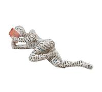 Fdit Estatuilla de Lectura para Mujer, Estatua Creativa de Lectura de Resina para Mujer, Escultura de Arte Abstracto Moderno para Decoración de Hogar y Oficina (C)