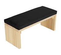 Fdit Estera de Cojín de Mano de Manicura, Almohada de Almohada de Cuero de PU Suave, Diseño de Ergonómica para Salón de Uñas, Fácil de Limpiar, Presión de Mano y Cansancio para Reducir (BLACK)