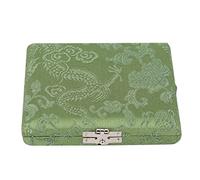 Fdit Estuche Compacto Holzoel -BOE -nebe, Duradera y Ligera, Prevención de Humedad, Verde, para el Almacenamiento de 6 Tiendas de Cañas Oboe (Green)