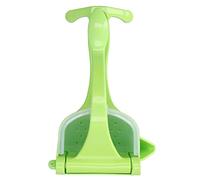 Fdit Exprimidor Manual, Exprimidor de Frutas Ligero Portátil Verde para Sandía, Limón y Naranja, con Orificio para Exprimir en Forma de V para Verter Fácilmente y Bebidas sin Pulpa
