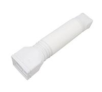 Fdit Extensor de Bajante, Extensión de Bajante de Canalón de Lluvia Conector del Extensor de Bajante Mantenimiento de Tubería de Drenaje (Blanco)