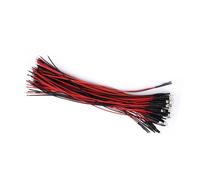 Fdit Fdit 50 Uds DC 9-12V 3 5 10mm Blanco Rojo Azul Verde Luces LED Lente Transparente de Agua Brillante para Manualidades (10mm) (3mm)