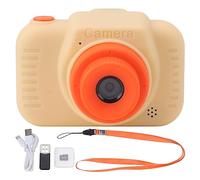 Fdit FDIT Kids Camera 1080p HD con Tarjeta de 32 GB, Selfie de Doble Lente, Regalos de Cumpleaños de Navidad para Niños de 3 a 12 Años (Beige)