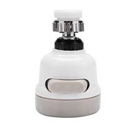 Fdit Filtro de Agua para Grifo, Aireador Flexible Multifunción, Giratorio 360 Grados, Rociador de Ahorro de Agua Ajustable con 3 Modos de Flujo para Fregadero de cocina.