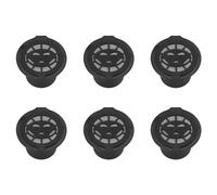 Fdit Filtro de Cápsula de café Recargable, 6 Cestas de Malla de Acero Inoxidable Reutilizables con Tapa de Ajuste de Precisión para Cafeteras OriginalLine