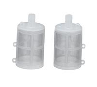 Fdit Filtro de Tubo de Inmersión Flotante, Paquete de 2 Filtros de Malla de Acero Inoxidable para Fermzilla y Kegmenter, de Elaboración de Cerveza de Cuerpo de Plástico para