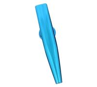 Fdit Flauta Kazoo de Metal Duradera para Reproducir Música Fácilmente para Niños y Amigos Aluminio Azul 4,72 X 0,98 Pulgadas (BLUE)