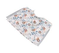 Fdit Funda de Lactancia Suave, Limpieza Duradera, Correas Ajustables, Mosquitera de Doble Capa, Algodón para Lactancia de Bebés, para Mamás en Movimiento (bosque branquial)