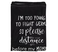 Fdit Funda de Lactancia, Suave, Transpirable, Funda Completa para Cochecito Nuevo, para Cochecito, Madre, Bufanda de Lactancia para Mujer (BLACK)