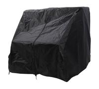 Fdit Funda para Sillón Doble Resistente a la Intemperie Al Aire Libre con Hebillas Seguras para el Patio del Jardín del Hogar - Funda para Sillón Al Aire Libre de Tela Oxford Resistente Agua para