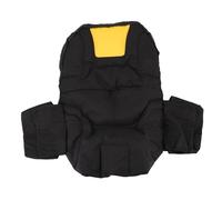 Fdit Funda Protectora para Asiento de Cortacésped, Cubierta Protectora de Tela Oxford a Prueba de Lluvia para Asiento de Tractor para Propietarios de Cortacésped (Amarillo negro)