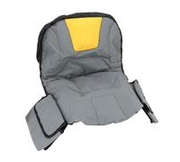 Fdit Funda Protectora para Asiento de Cortacésped, Cubierta Protectora de Tela Oxford a Prueba de Lluvia para Asiento de Tractor para Propietarios de Cortacésped (amarillo gris)