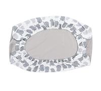 Fdit Fundas para Pañales para Bebés, Tejidos de, Fundas para Pañales con Estampado Elegante, Fáciles de Mantener, No Destiñen (1 pieza), Lavables en Agua Fría (Elefante gris, felpa gris)