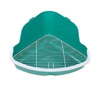 Fdit Gabinete de Animales Pequeños con un para el Suelo para Conejos con Cables de Cables de Esquina - Verde Profundo (L para el tamaño 41-47)