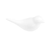 Fdit Ganchos de Pared Decorativos, Colgador de Pared de Pájaro, Gancho de Resina Hecho a Mano para Llaves, Sombreros, Toallas con Superficie Lisa Ecológica (WHITE)