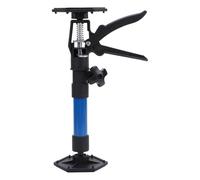 Fdit Gato para Gabinete, Poste de Soporte Telescópico Ajustable con Soporte de Carga de 220.5 Lb con Almohadilla Antideslizante y Cabezal Giratorio de 45 Grados para Molduras de Techo (Versión corta)