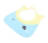 Fdit Gorro de Baño para bebé, Bonito Gorro de Ducha para Niños, Ligero, Protector para los Ojos y los Oídos, Lavado de Pelo para Niños Pequeños para Uso en Movimiento (BLUE)