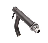 Fdit Grifo Frío de Acero Inoxidable con Rosca G1/2, Grifo para Fregadero de Baño para Baño, Cocina, Inodoro, o Tipo Recto (Refrigeración simple de cintura baja (sin tubo))