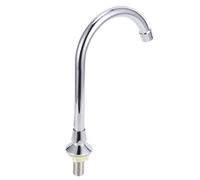 Fdit Grifo Monomando de Cobre G1 de 2 Pulgadas con Pedal, para Agua fría. Grifo Accionado con el Pie, con Cuerpo de Válvula de Cobre Resistente a la corrosión. Ideal para el Hogar,